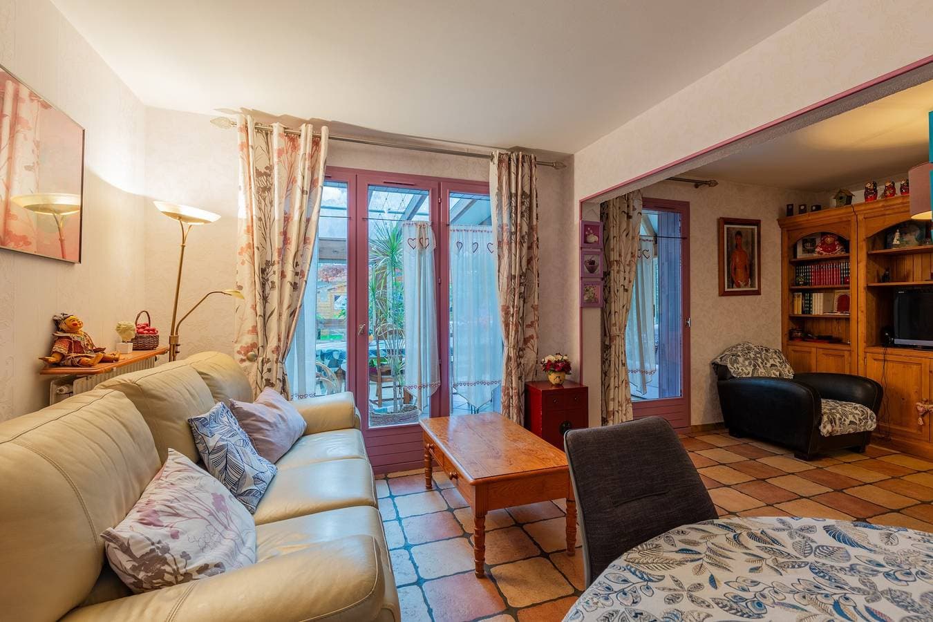 Foto 6 von 30: Ferienhaus „Maison Mitoyenne nahe Lac Annecy“ mit Bergblick