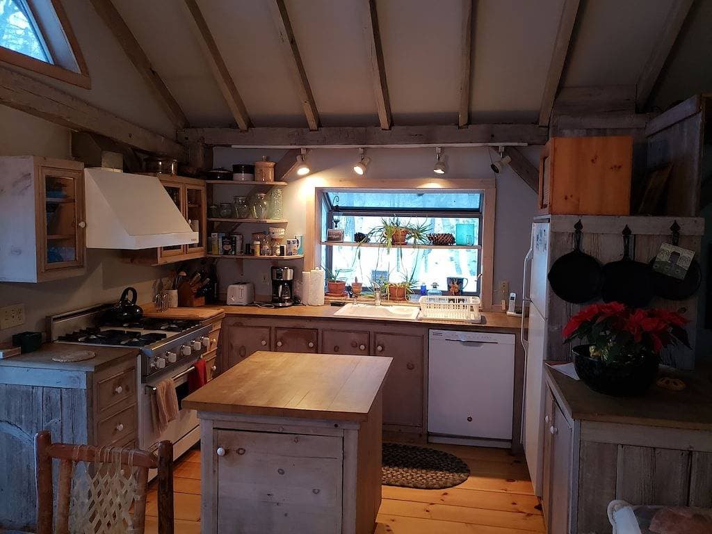 Schönes Flitterwochen-Häuschen, durch Manchester-Mitte Vermont 1