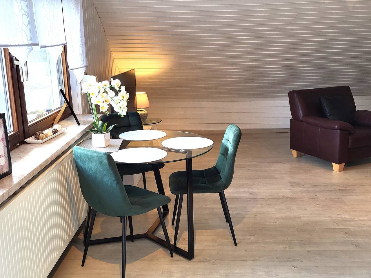 Foto 10 von 25: Ferienwohnung Dahlie, 60 qm, 1 Schlafzimmer, max. 3 Personen