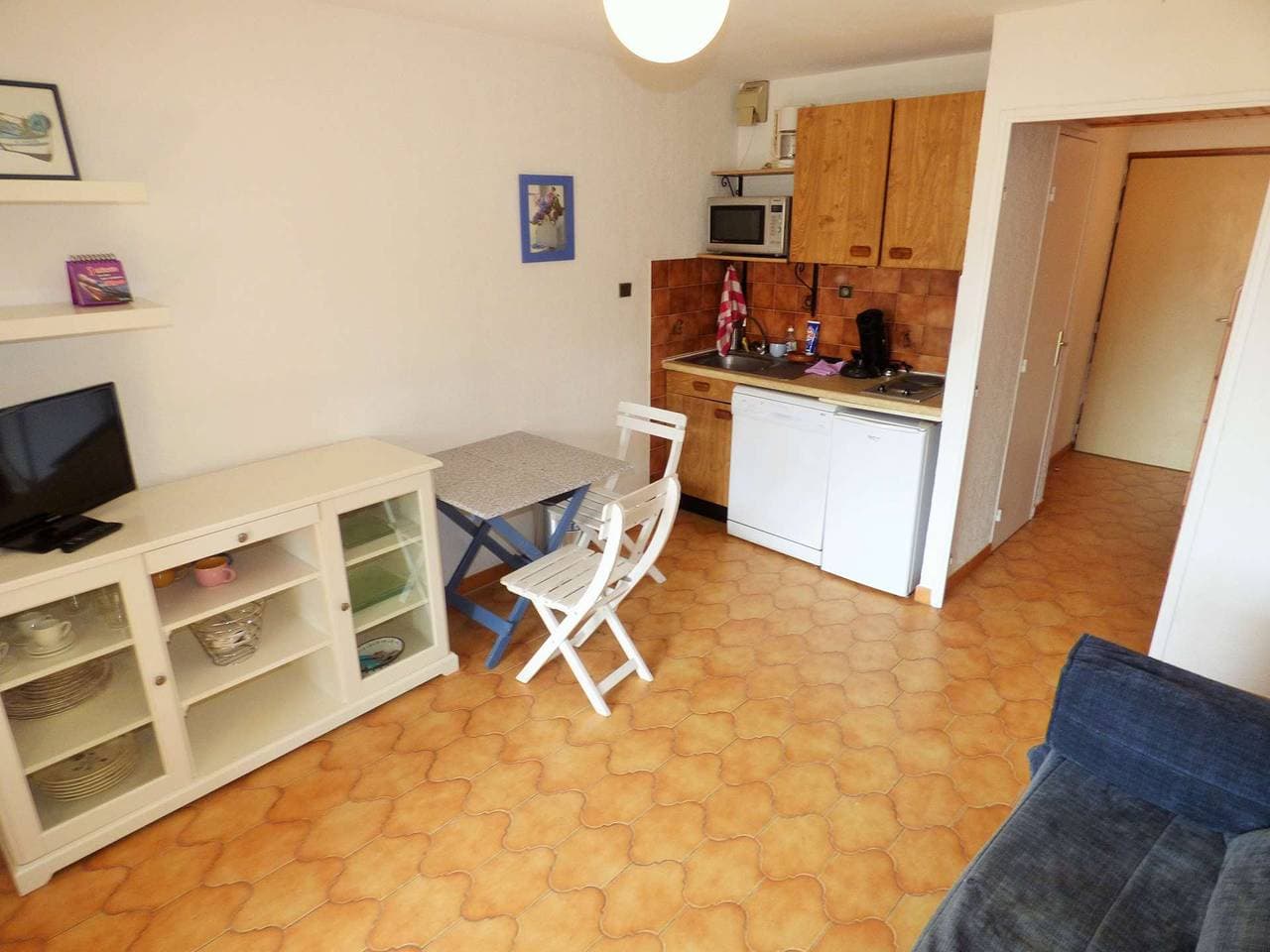 Foto 4 von 7: Studio für 4 Personen, hell, Balkon ...