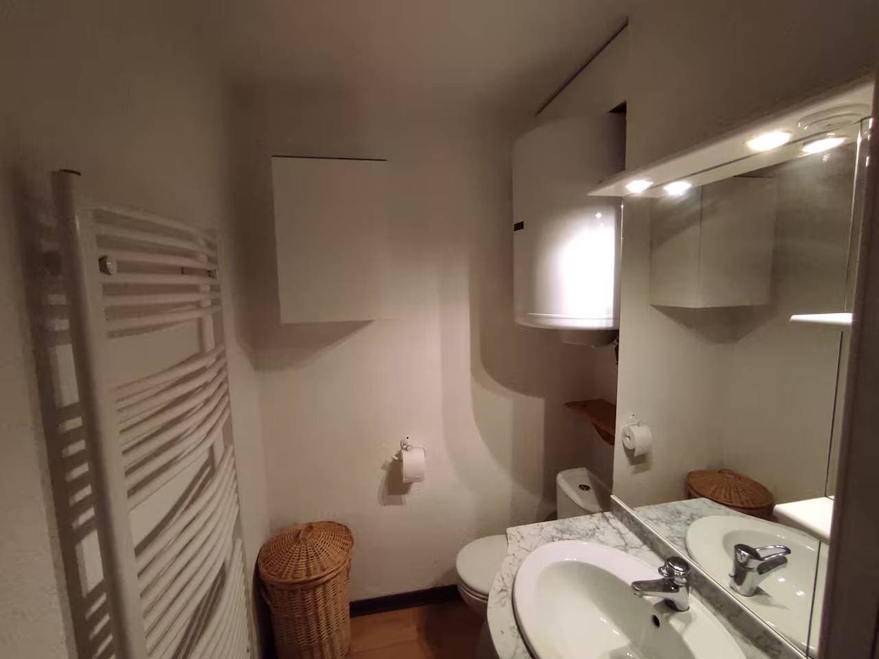 Foto 12 von 38: Studio-Apartment 'Le Refuge Douillet' mit Bergblick und privater Terrasse