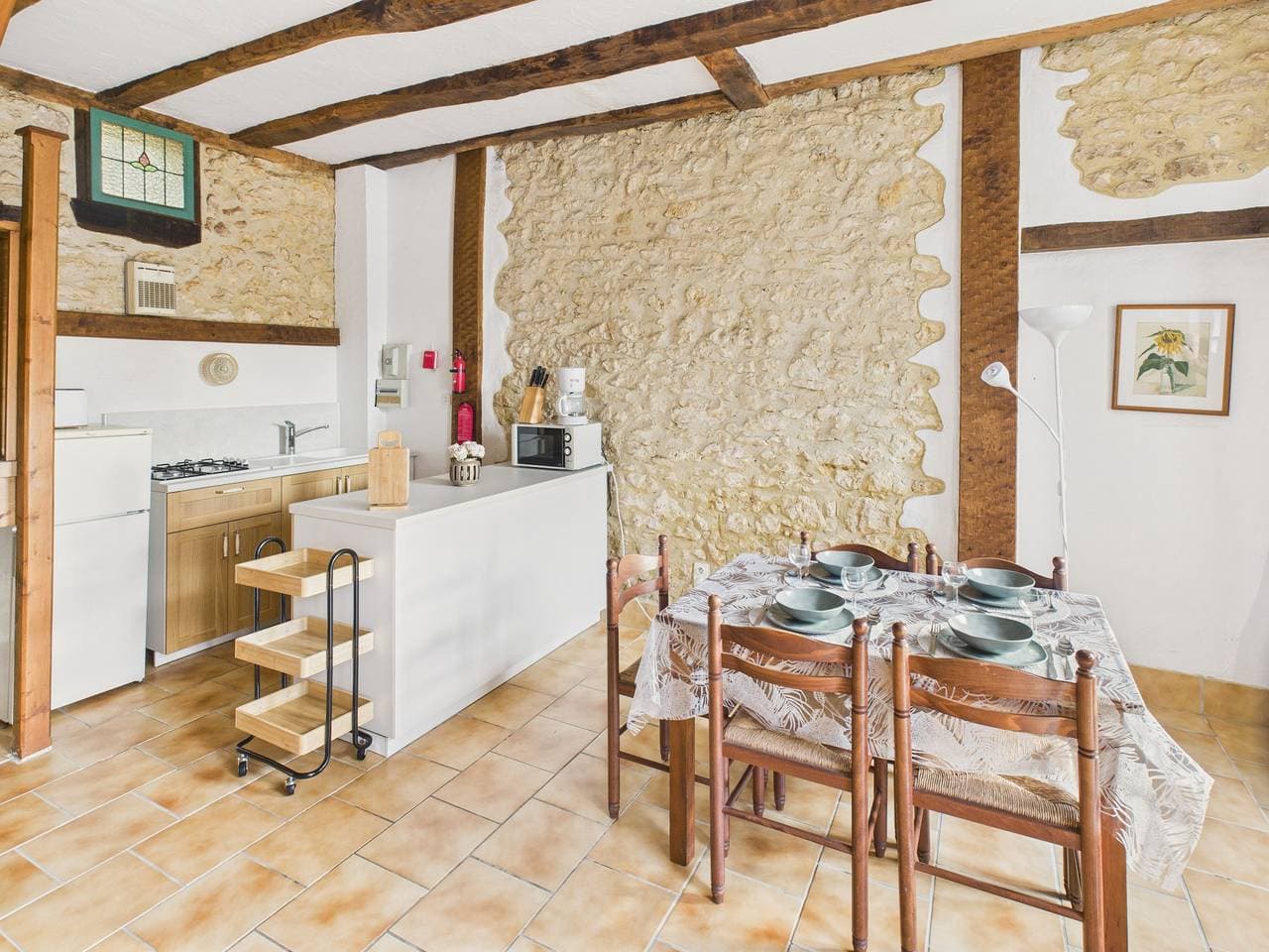 Foto 4 von 32: Gîte mitoyen, 4 adultes 1 enfant, piscine commune