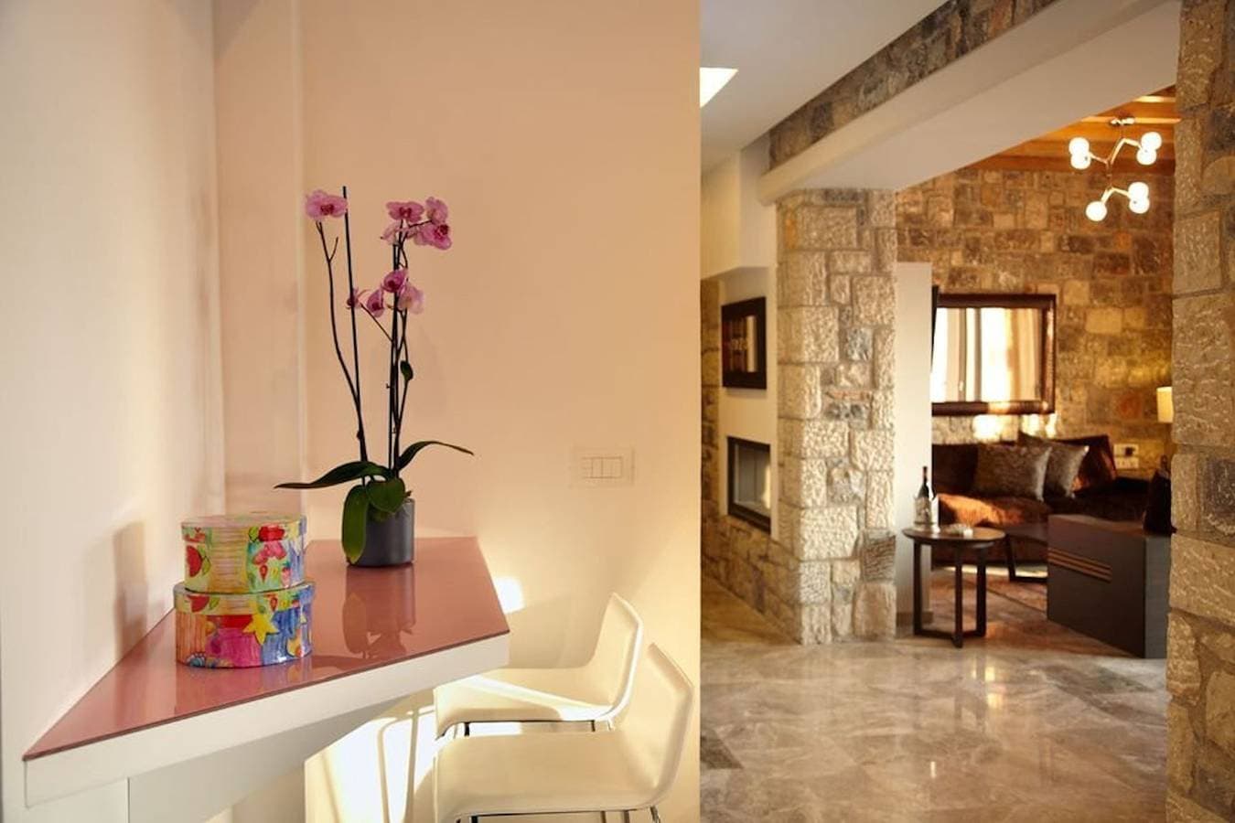 Foto 3 von 10: Executive Rhodes Villa | Villa Eleana | 3 Bedroom Stunning Sea Views | Pefkos