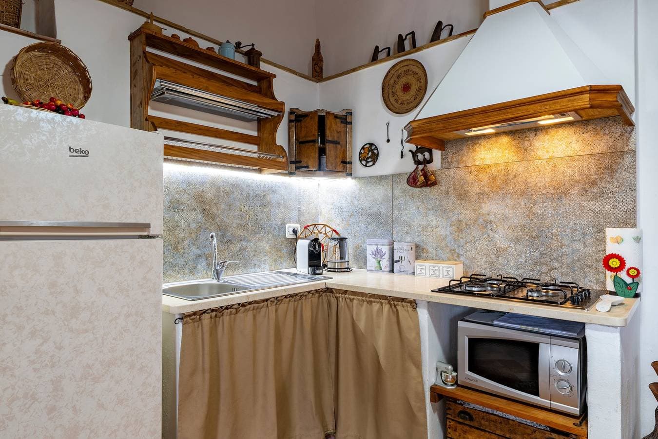 Foto 10 von 26: Ferienhaus 'Casa Della Nonna Nel Borgo' mit Bergblick, privatem Garten und Wi-Fi