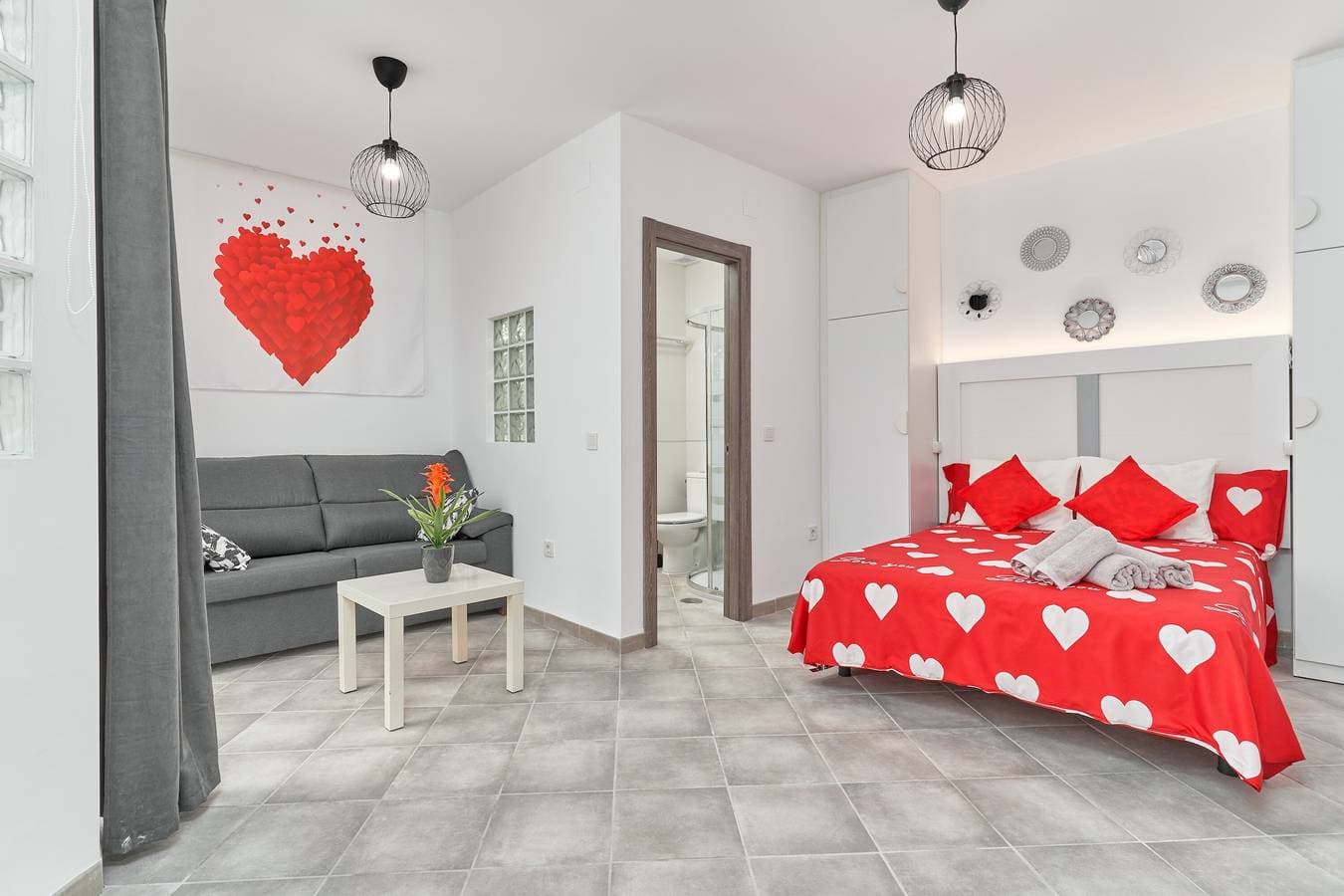 Foto 4 von 27: Einzimmerapartment "Nerja Boutique Sweet Corner B3" mit Gemeinschaftspool und WLAN