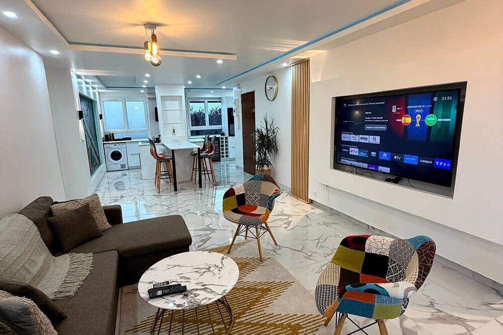 Foto 13 von 26: Appartement „Le Cocoon Des Lierres“ mit Balkon und WLAN