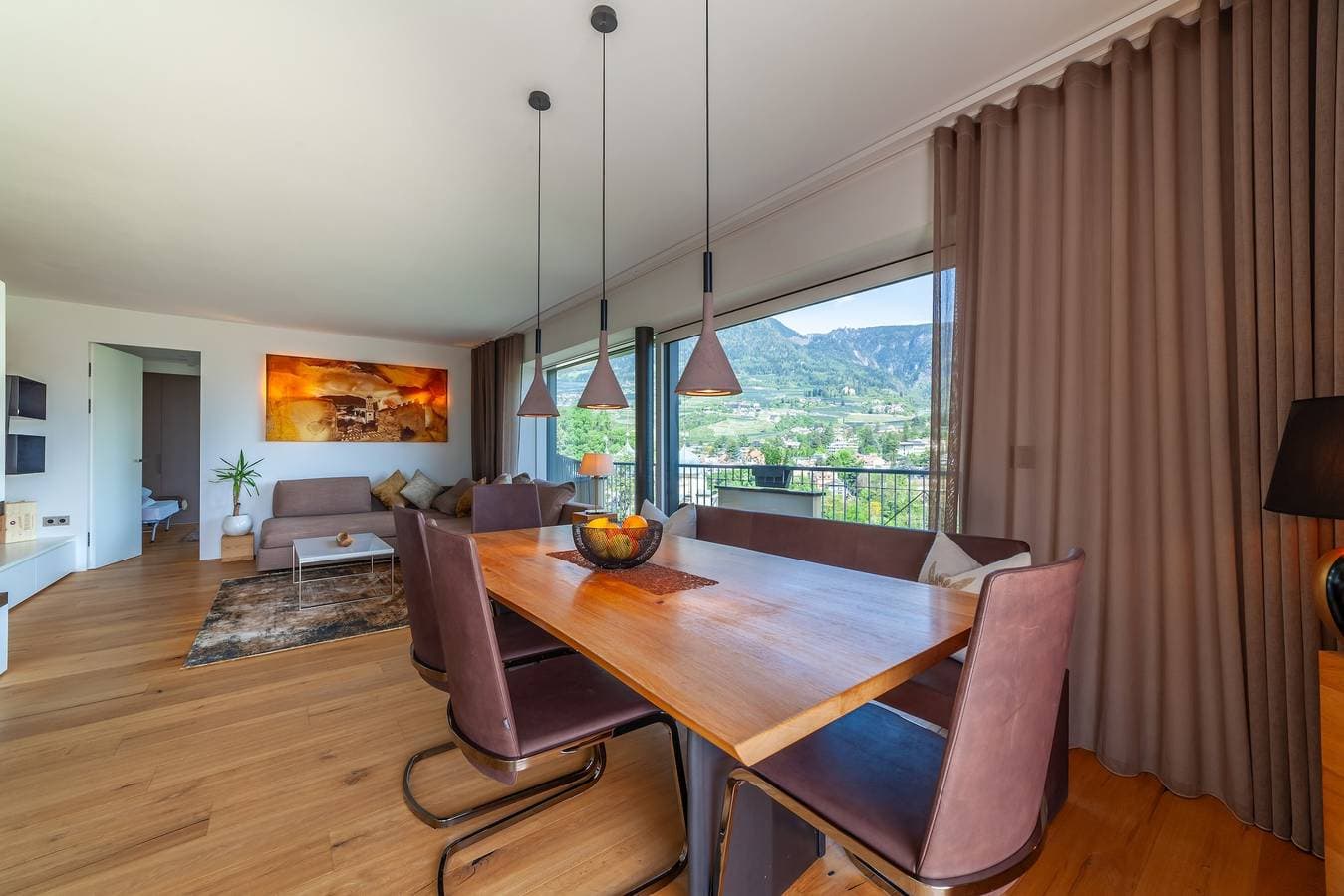 Foto 11 von 38: Ferienwohnung "Levita Living Anima" mit Bergblick und zwei sonnigen Balkonen