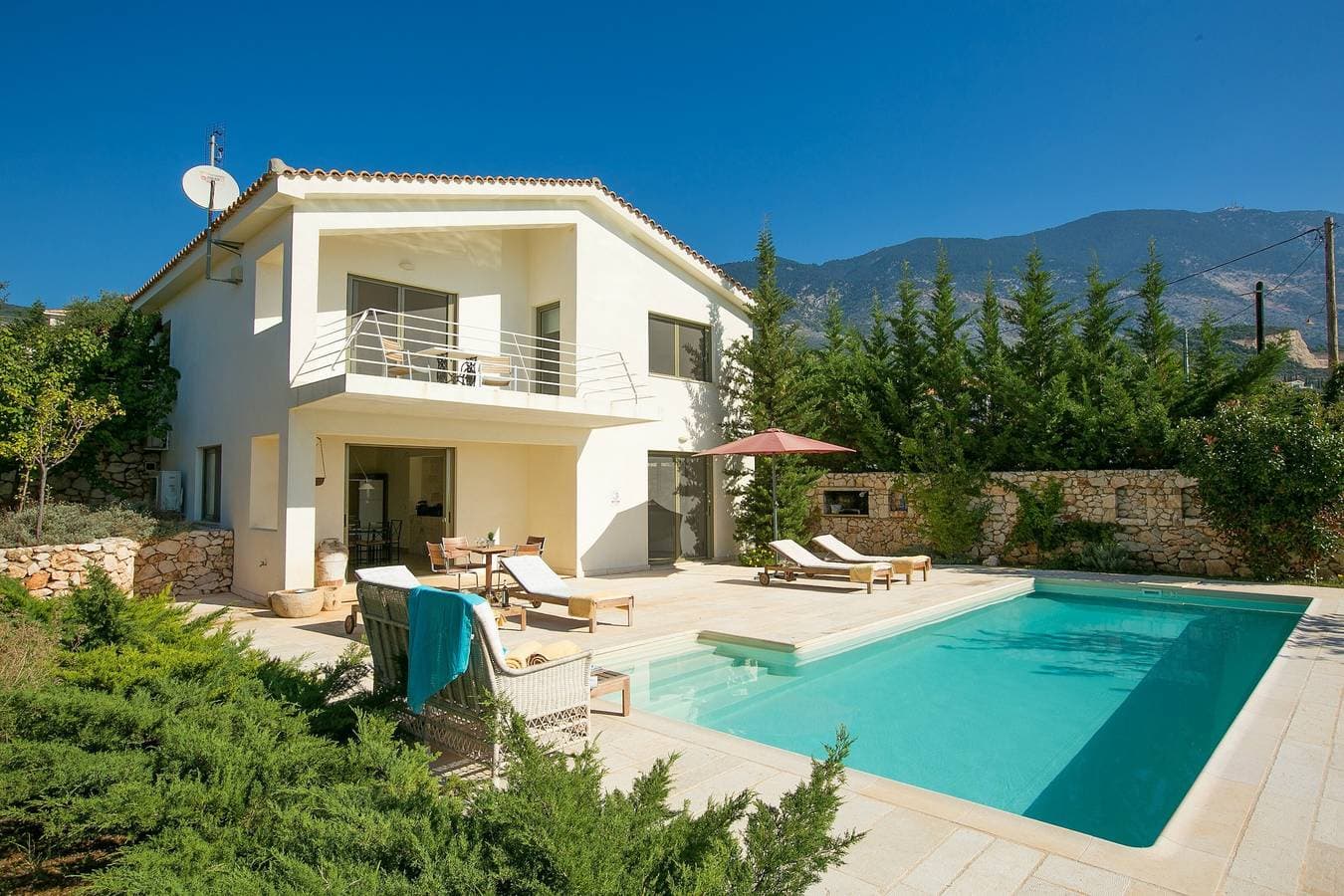 Foto 5 von 18: Villa 'Ippokampos Ideales Resort' mit Meerblick, WLAN und Klimaanlage
