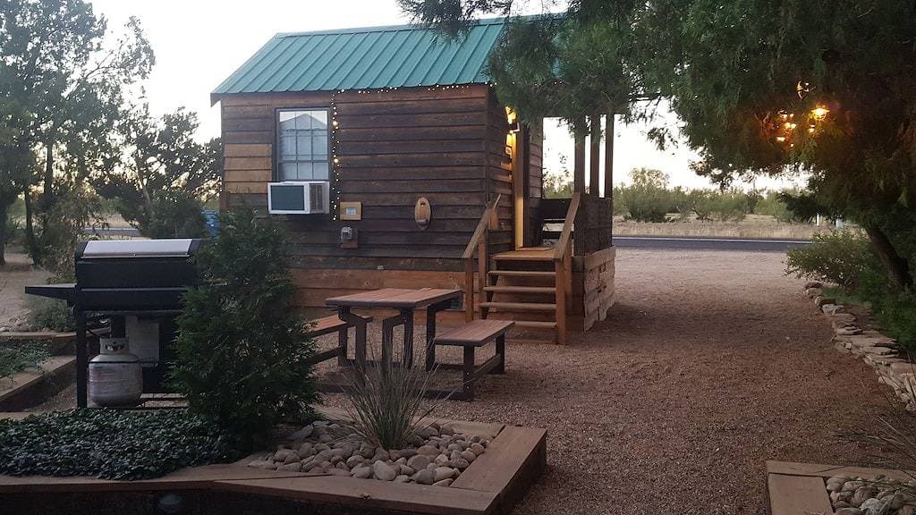 Foto 10 von 10: Die Roadrunner Tiny Cabin im Palo Duro Canyon