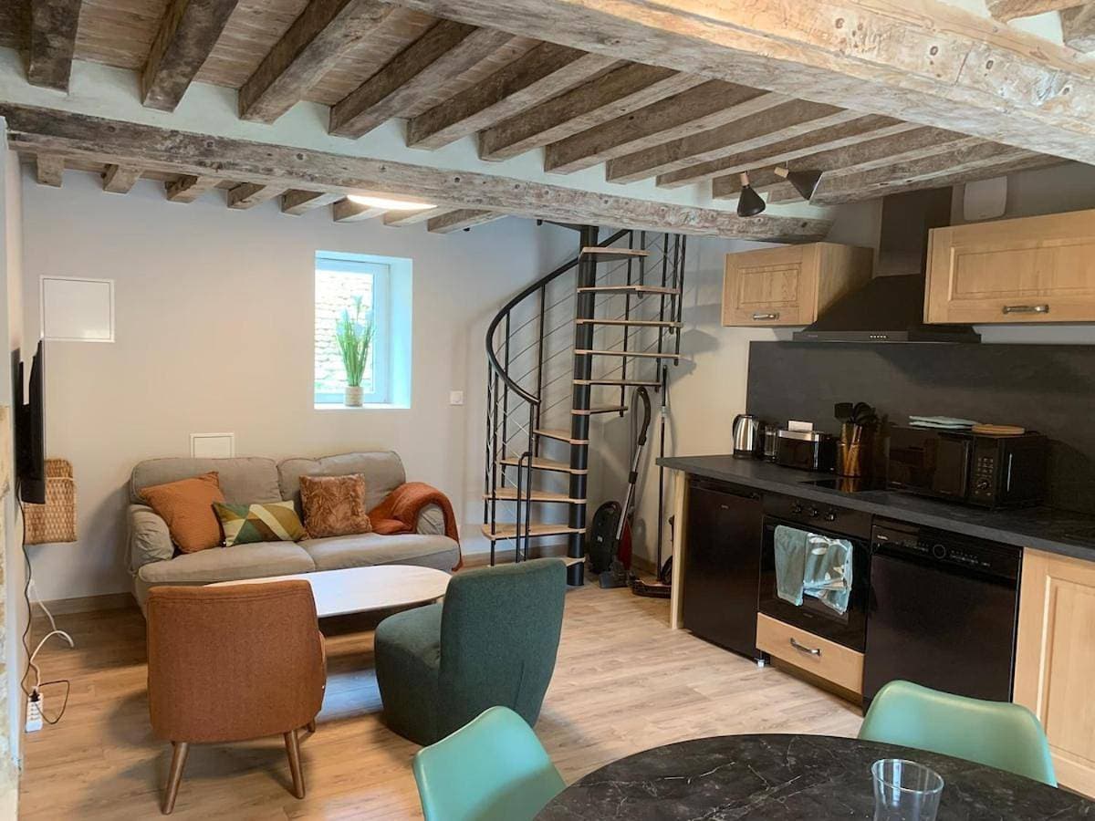 Maisonnette de charme - Piscine intérieure privée chauffée en option 1