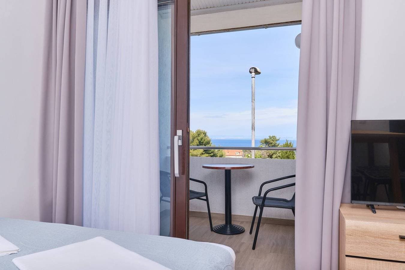 Das Apartment Billy 1 im ersten Stock bietet Platz für 3 Personen.Es verfügt über ein Schlafzimmer, ... 1