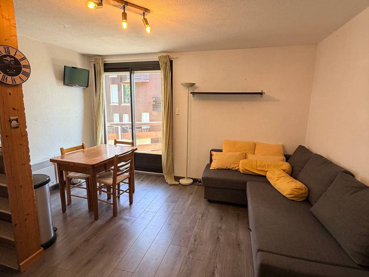 Charmantes Studio-Kabine 4 Pers, Balkon an der Piste 1