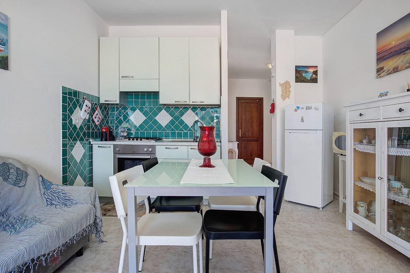 Foto 5 von 28: Ferienhaus 100 m vom Strand mit privater Terrasse, Balkon und Klimaanlage