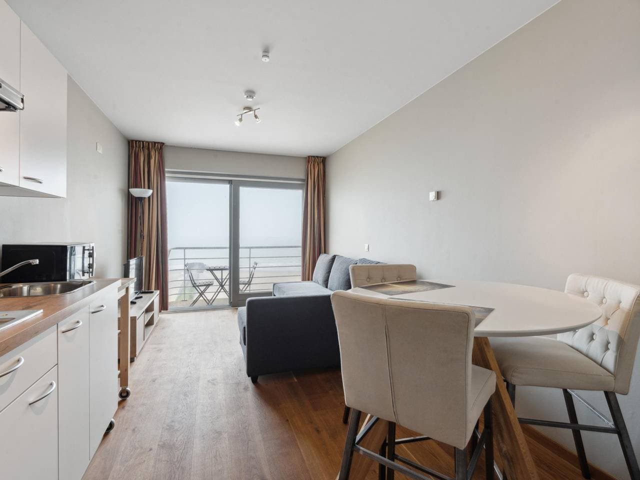 Foto 9 von 15: Gemütliches Studio mit Meer- und Strandblick