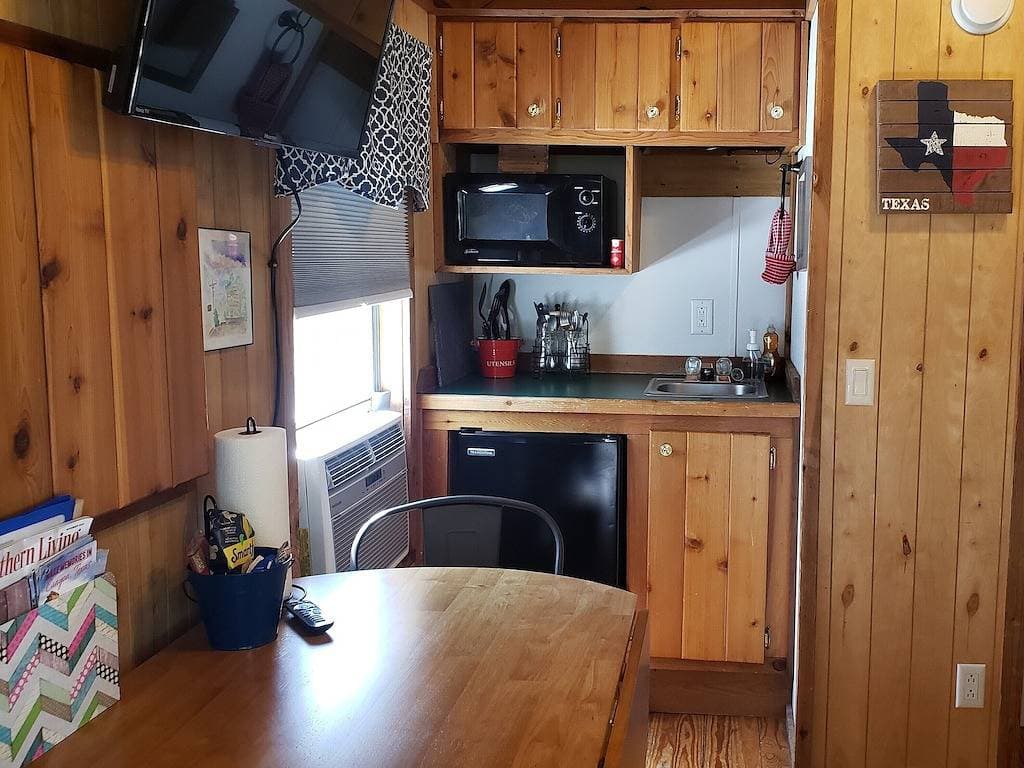Die Roadrunner Tiny Cabin im Palo Duro Canyon 1