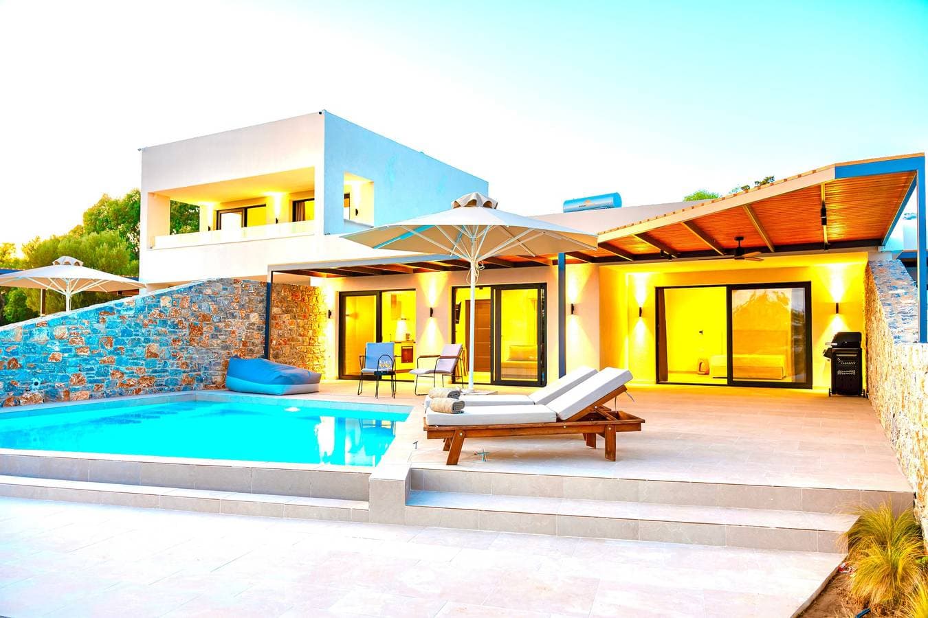 Foto 6 von 45: Luxuriöse Mittelmeervilla 'Selene 1' mit privatem Pool, Berg- und Landblick