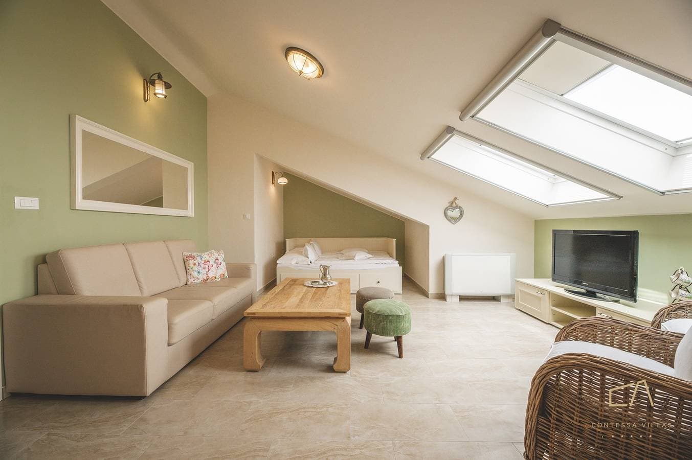 Foto 10 von 27: Elegante Ferienwohnung Luce 4***** am Meer auf Krk