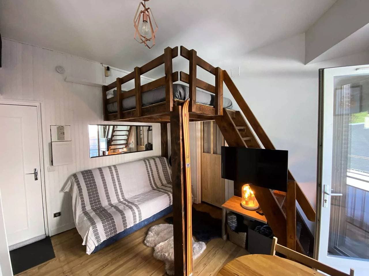 Foto 2 von 12: Schönes Studio mit Zwischengeschoss und Balkon in der Nähe des Zentrums von Barèges