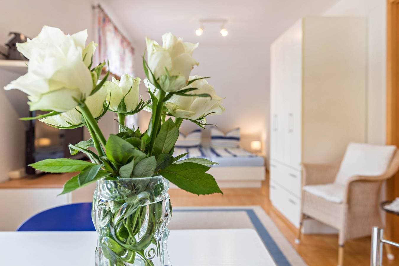 Foto 4 von 27: Gemütliches Einzimmerapartment "Ingrid Heyes" mit 3 Dtv-Sternen, WLAN & Terrasse