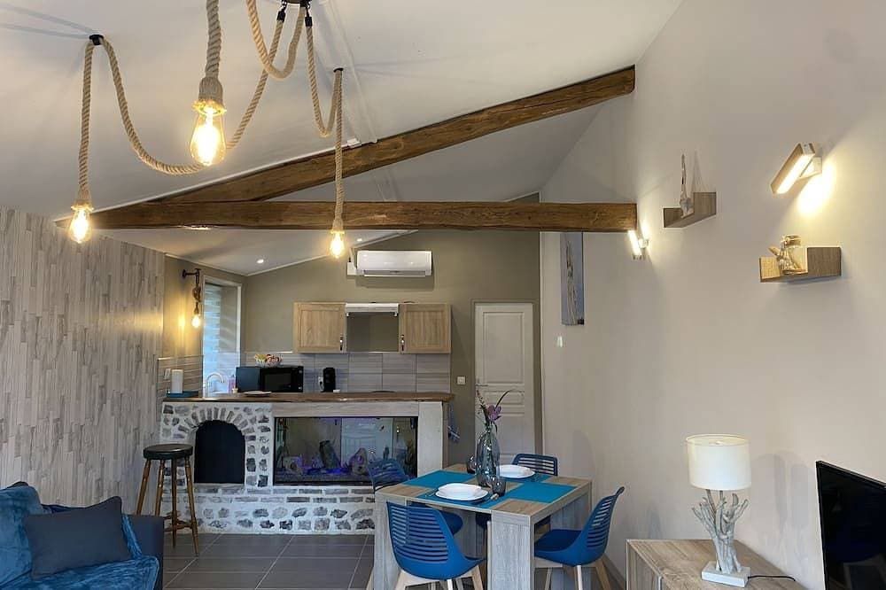 Les 4 seasons, ruhige Wohnung mit Terrasse und Garten 1