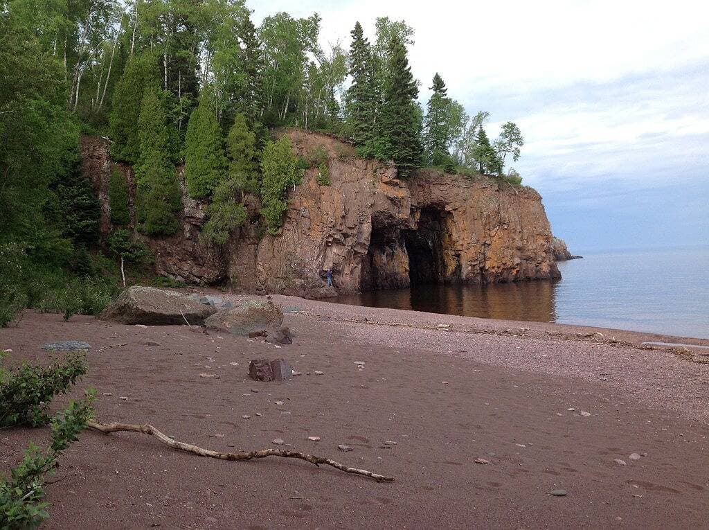 Foto 6 von 38: Tettegouche Blockhaus North Shore Lake Superior mit Sauna