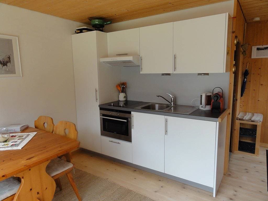 Foto 9 von 10: Ferienwohnung Ausserbäch Tester, Safien-Thalkirch - 2 Zimmer Ferienwohnung für max. 3 Pers.