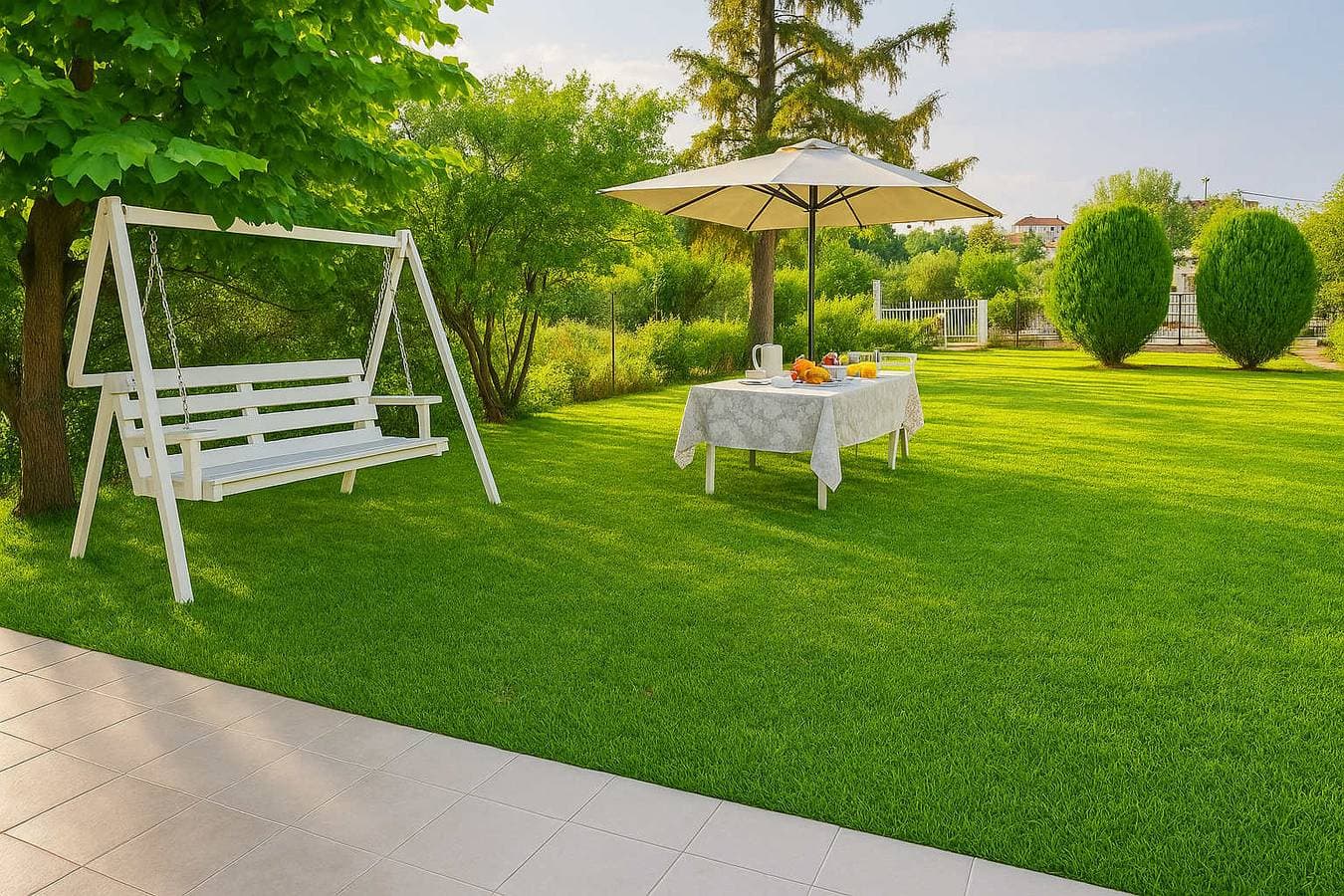 Foto 9 von 22: Ferienwohnung für 4 Personen mit Garten
