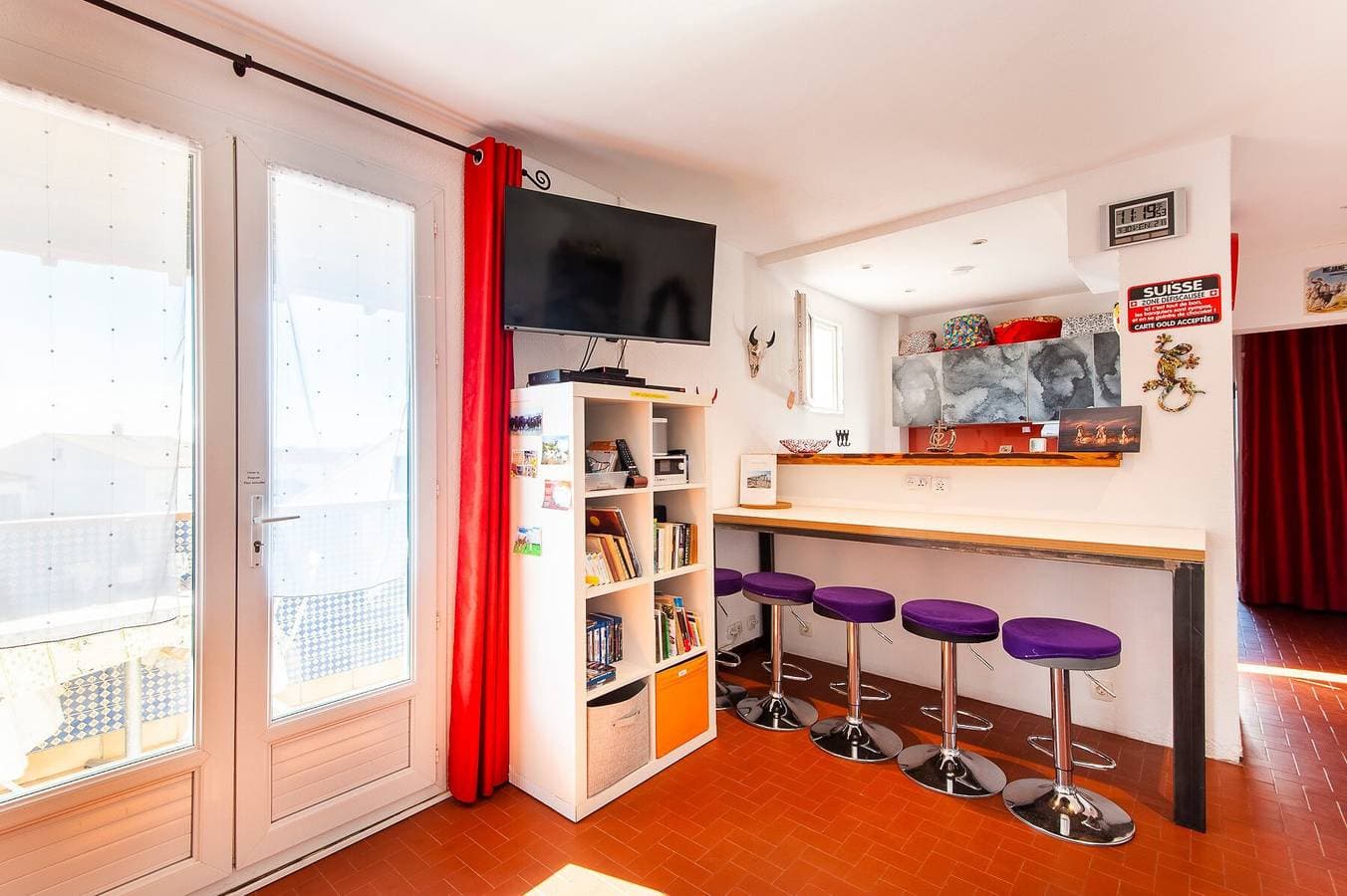 Foto 3 von 14: Ferienwohnung "Le Tau" mit Meerblick, Balkon und WLAN