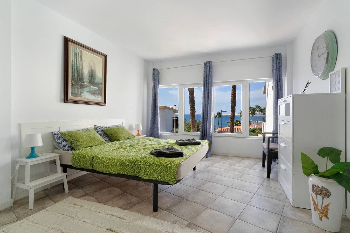 Foto 11 von 20: Ferienwohnung 'Las Flores1' mit Meer- und Strandblick, WLAN und Klimaanlage