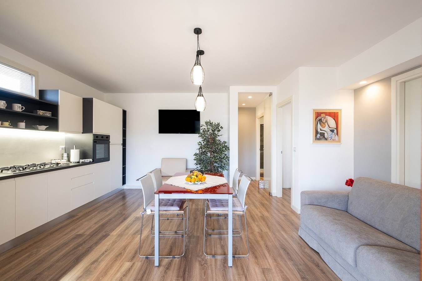 Foto 6 von 25: Apartment 'Casa Cenate' mit privater Terrasse, WLAN und Klimaanlage