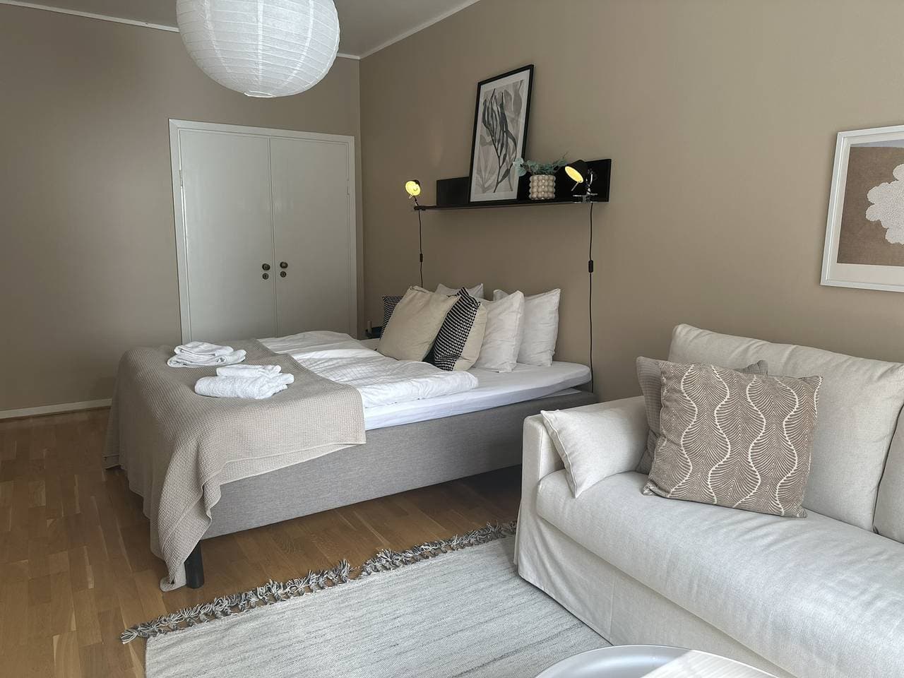 Foto 4 von 10: Gemütliches Einzimmerapartment in Stockholm