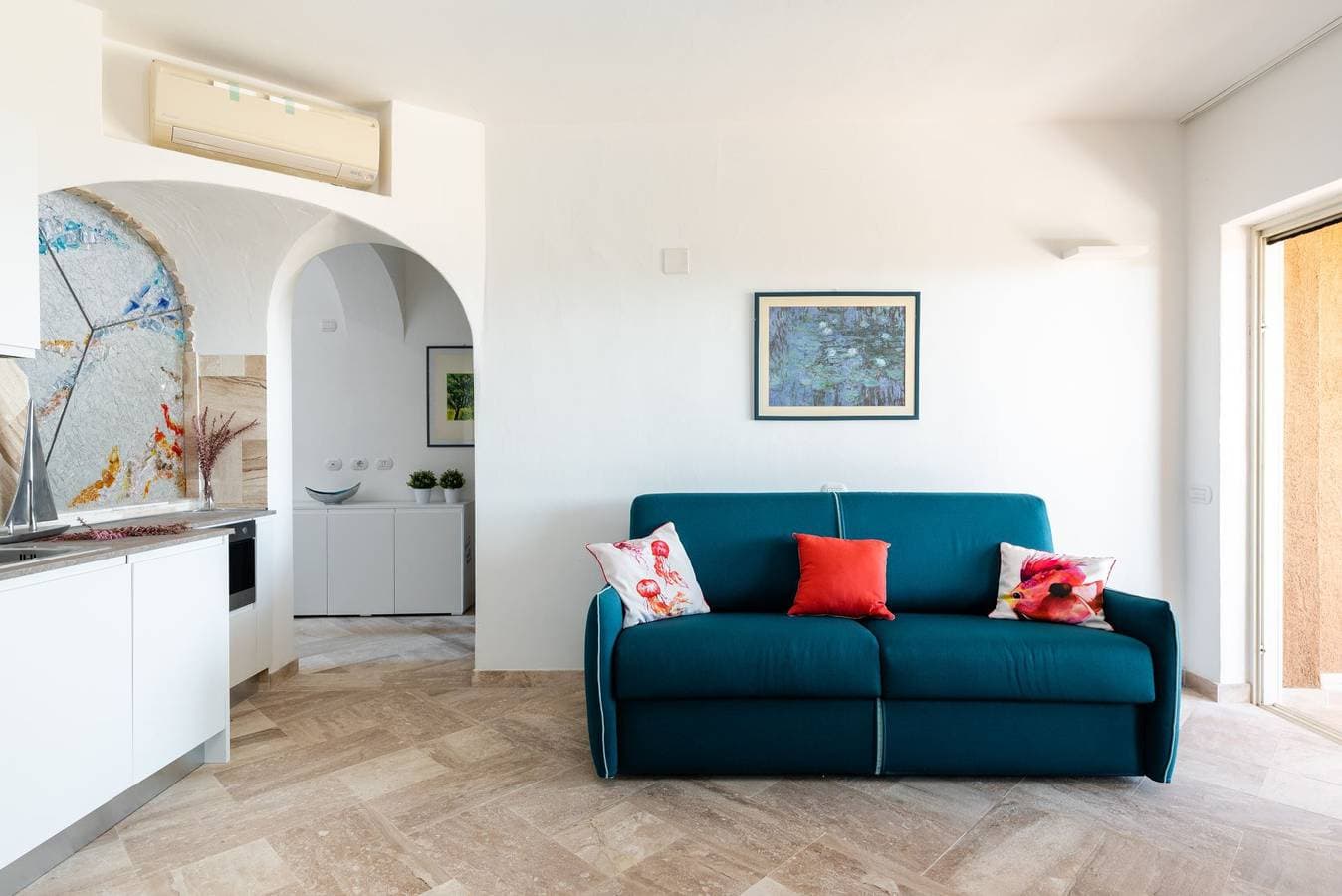 Foto 12 von 20: Ferienwohnung für 4 Personen mit Terrasse