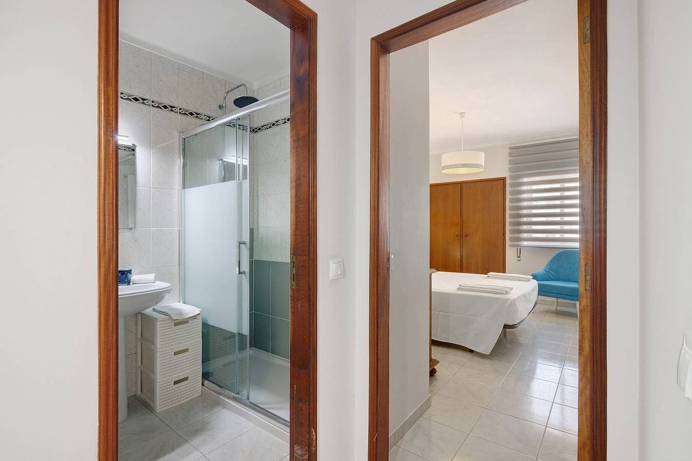 Foto 13 von 24: Apt. S. Lourenço direkt am Strand – ohne Meerblick, mit Gemeinschaftspool, Balkon & WLAN