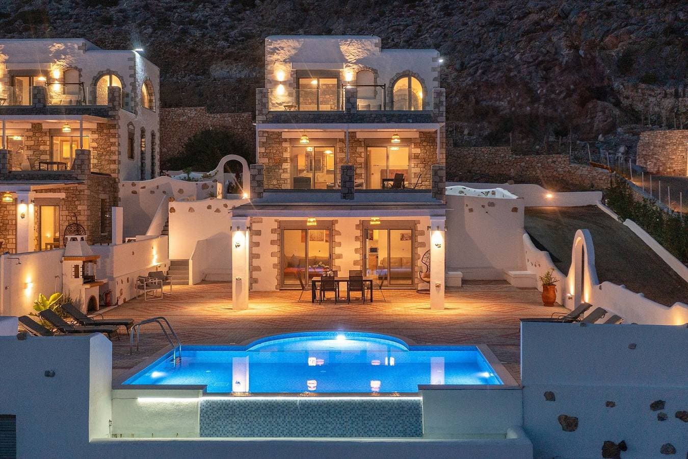 Foto 6 von 50: Villa für 8 Personen mit Balkon