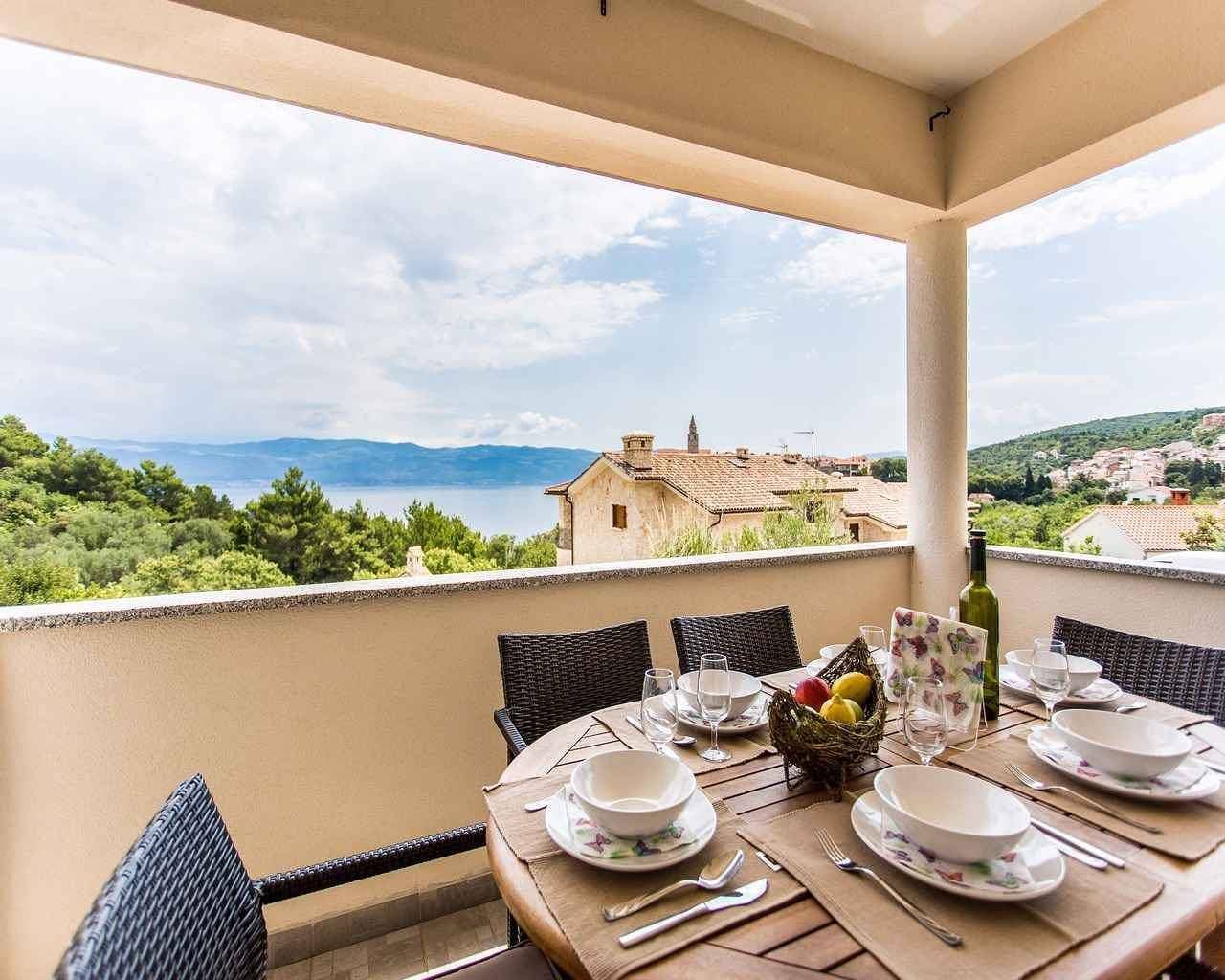 Foto 3 von 36: Ferienwohnung mit wunderschönen Meerblick