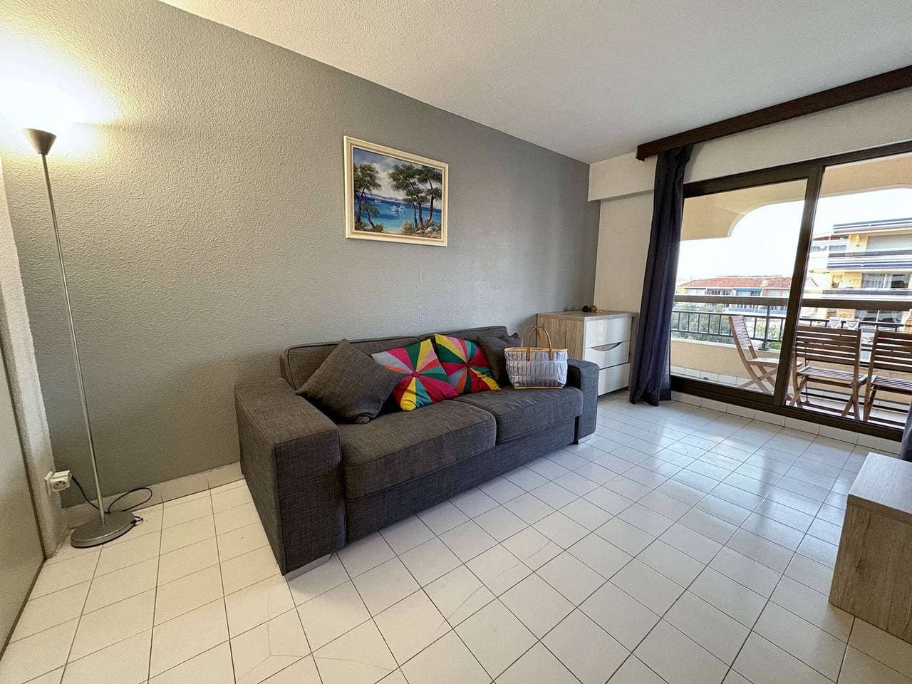 Foto 5 von 20: Studio Kabine in Strandnähe, 4 Schlafplätze, Terrasse, Fréjus, 3. Etage