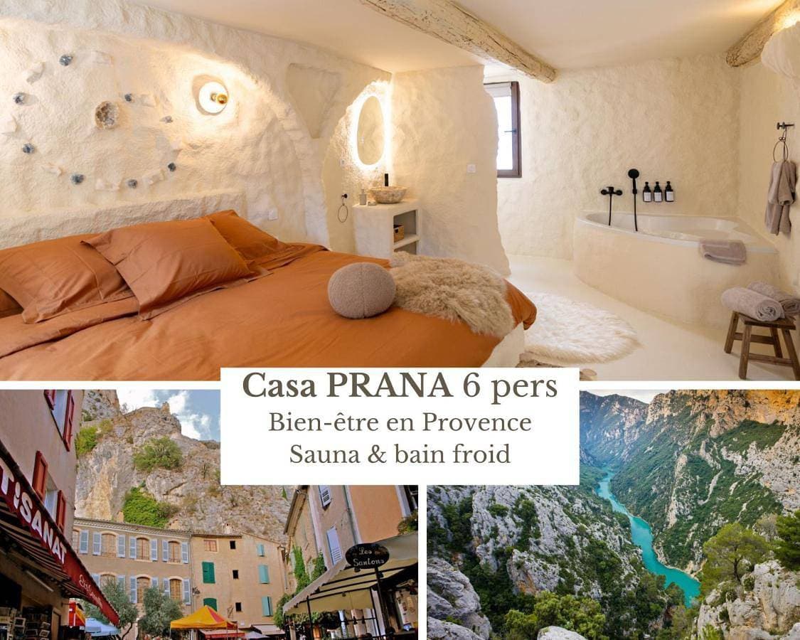 CASA ANANTA Appartements bien-être aux portes du Verdon Refuge slow Life et sensoriel jusqu à 12 pers 1