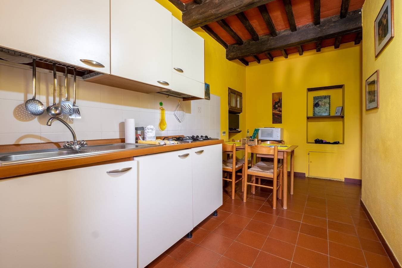 Foto 4 von 22: Ferienwohnung "Agriturismo La Pieve - Mimose" mit Gemeinschaftspool, Gemeinschaftsgarten und WLAN