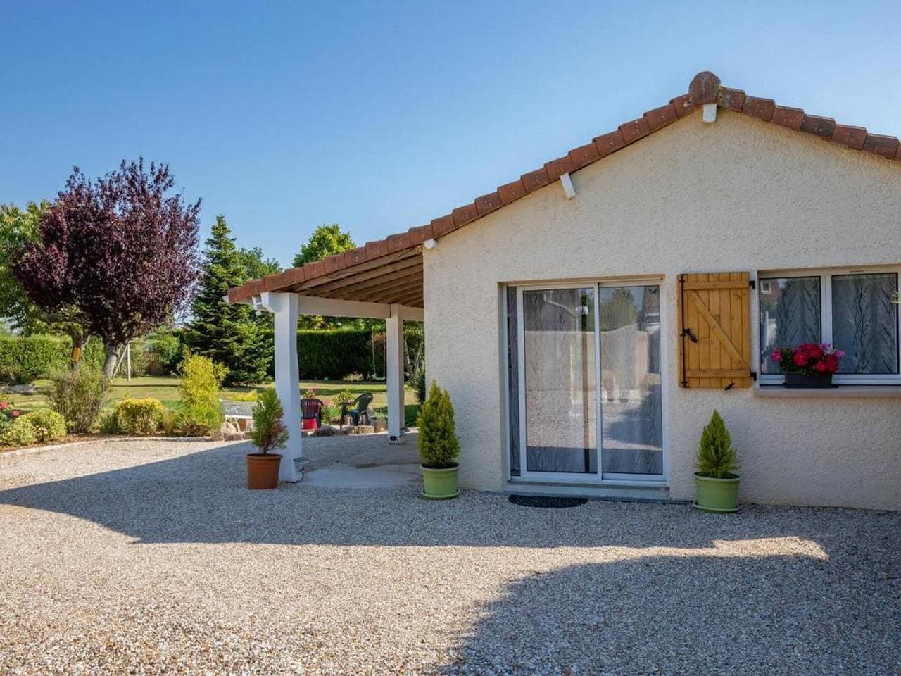 Gemütliches Studio in der Normandie mit Terrasse, Klimaanlage, Parkplatz und Haustiere erlaubt 1