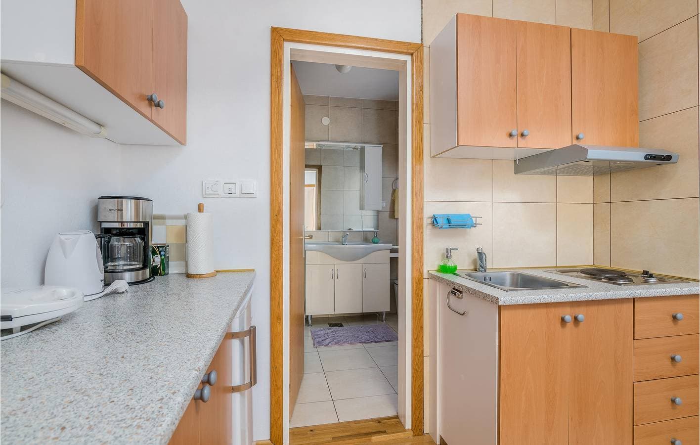 Foto 11 von 23: Gemütliches Apartment mit Meerblick, Terrasse, WLAN und Parkplatz – 900 m vom Strand entfernt