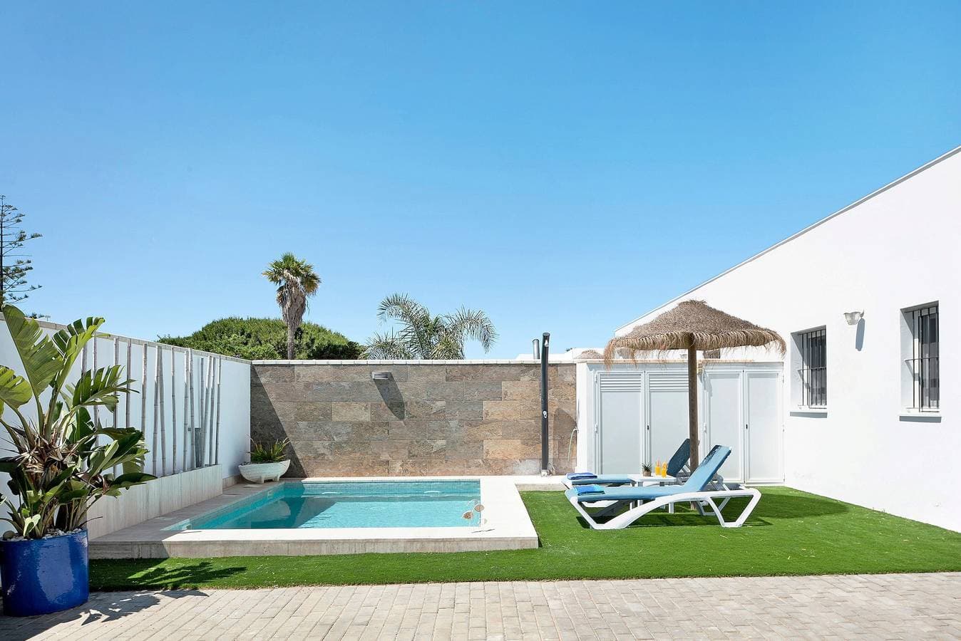 Foto 2 von 27: Ferienhaus 'Casa Orilla Sur B' in Strandnähe mit Pool und WLAN