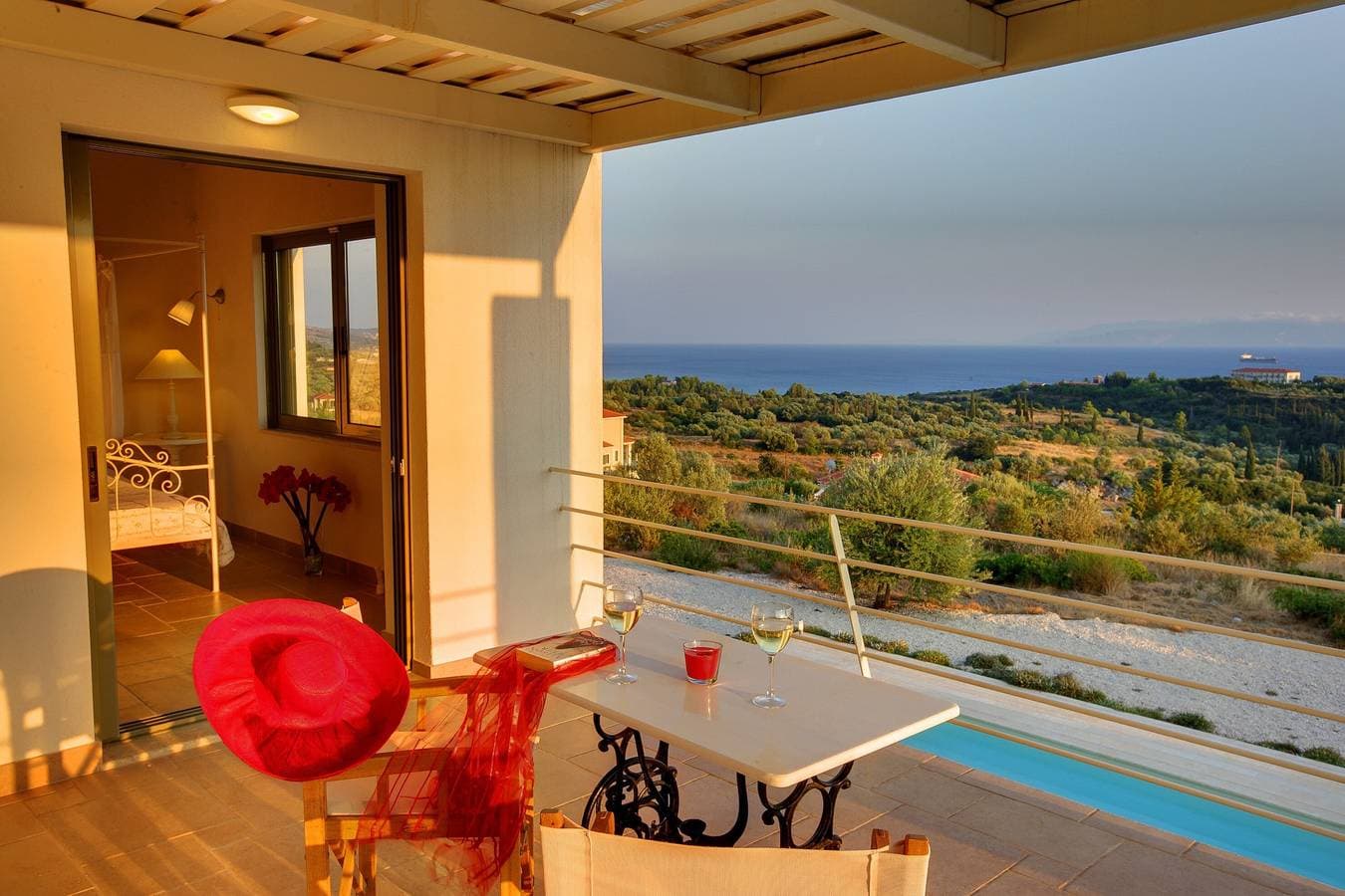 Foto 13 von 28: Villa 'Nautilos Ideales Resort' mit Meerblick, WLAN und Klimaanlage