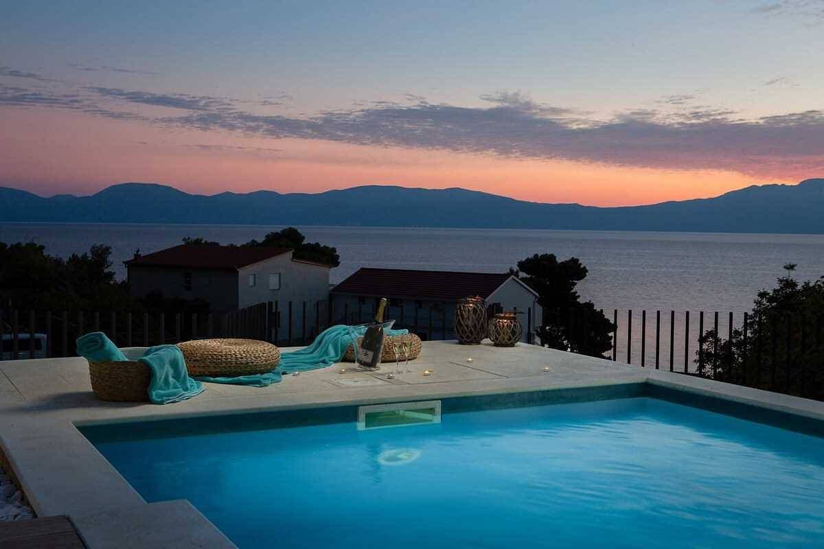 Foto 2 von 41: Villa für 8 Personen mit Ausblick