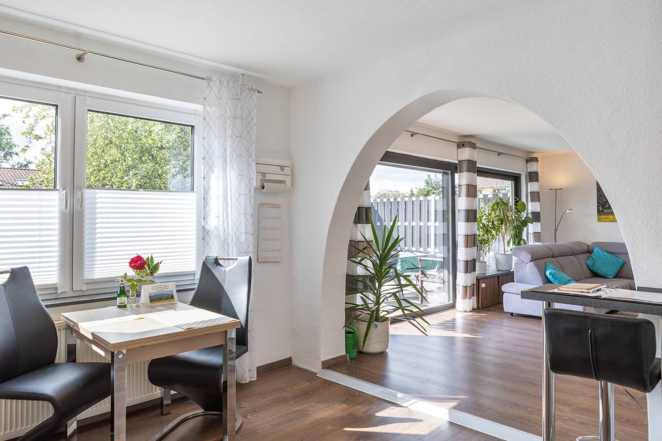 Foto 7 von 26: Ferienwohnung 'Dörnbergblick Klinge' mit privater Terrasse und WLAN
