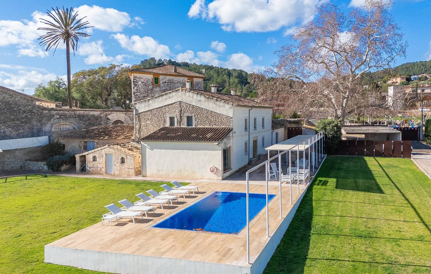 Meerblick-Apartment mit Pool, Terrasse & AC - Caimari 2km 1