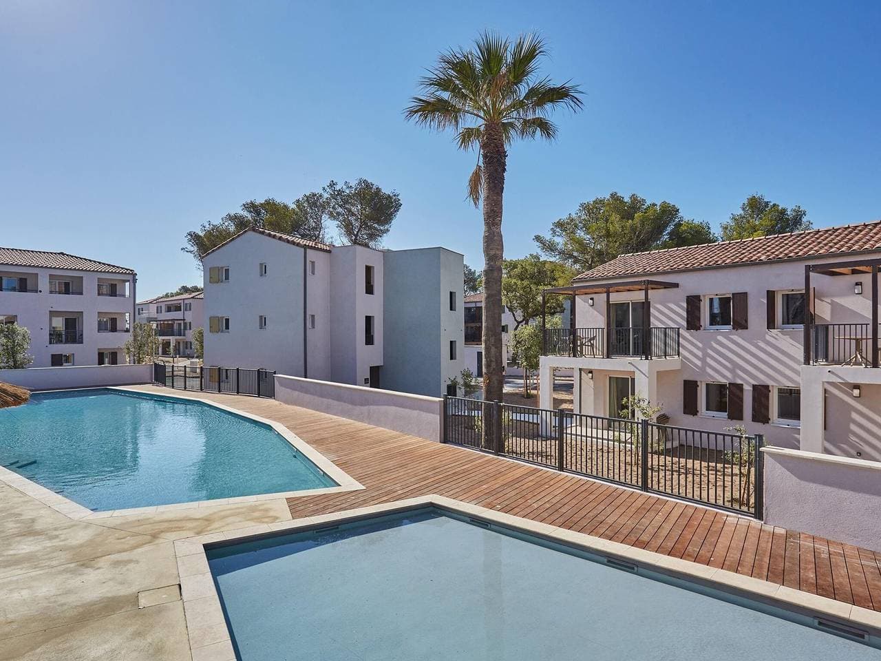 Wohnung in Giens mit Pool und Strandnähe 1