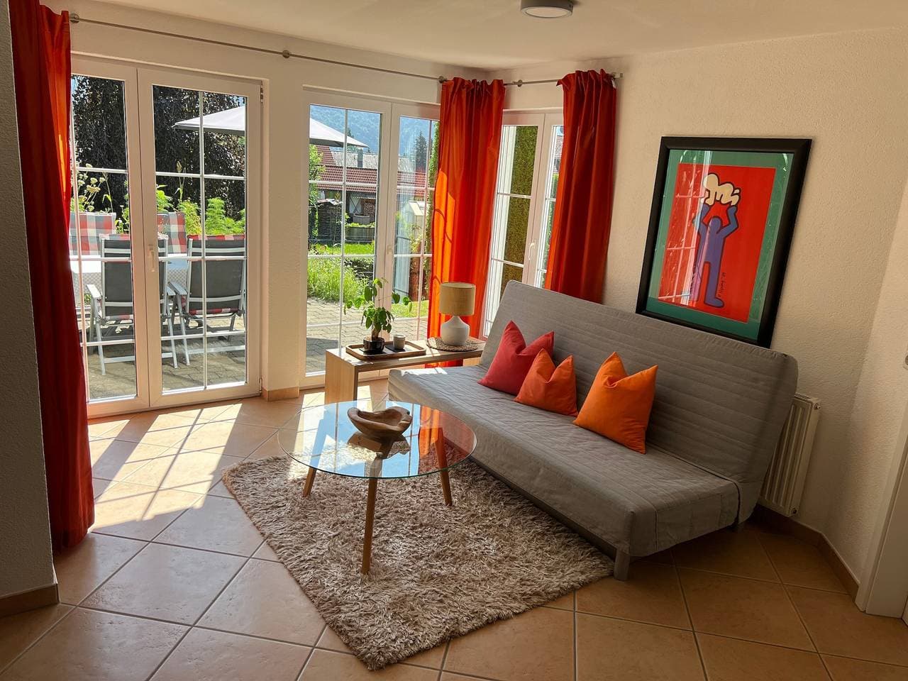 Foto 4 von 10: Ferienwohnung 'Sonnenhang' mit Bergblick, privater Terrasse und WLAN