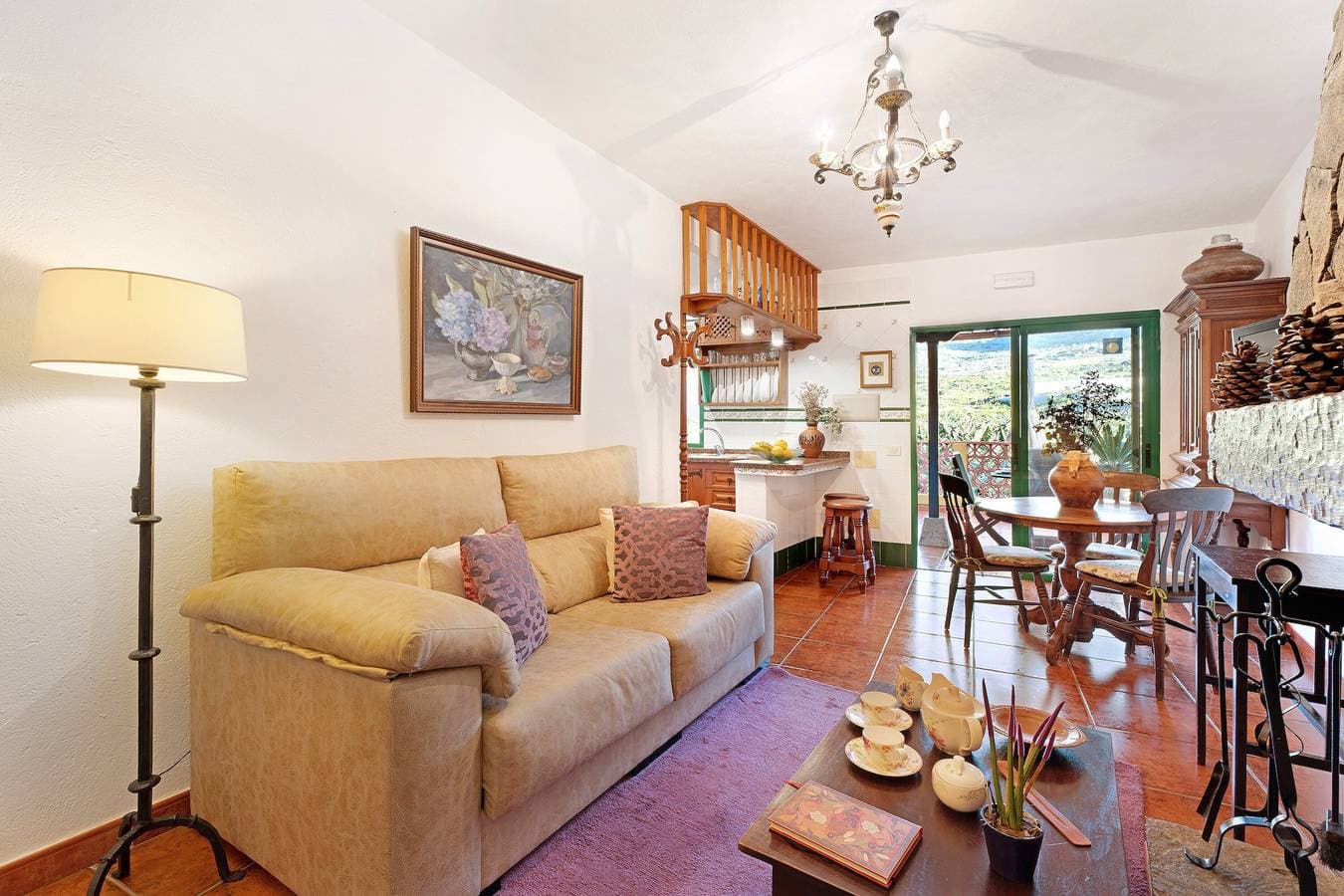 Foto 4 von 31: Ferienhaus 'La Cuadra' mit Meerblick, privater Terrasse und WLAN