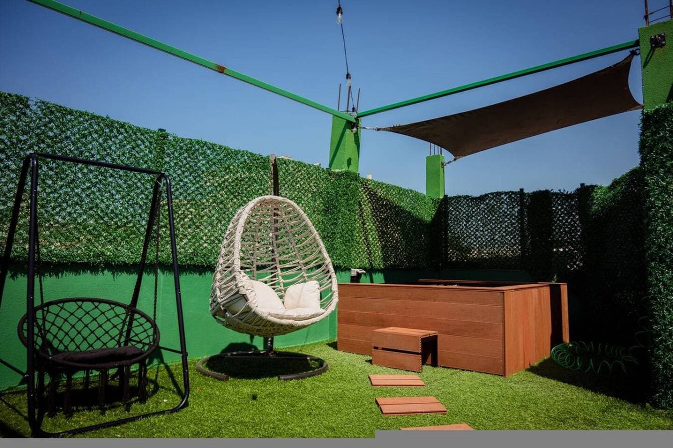 Foto 6 von 32: Ferienwohnung für 5 Personen mit Garten