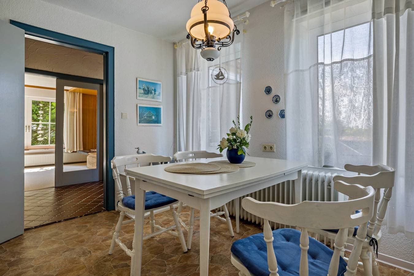 Foto 13 von 51: Ferienwohnung 'Obendrot' mit Gemeinschaftsterrasse, Garten und Wi-Fi